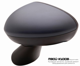 ЗЕРКАЛО ЛЕВАЯ СТОРОНА ЭЛЕКТР С ПОДОГРЕВОМ (CONVEX) (POLYWAY) ГРУНТ (ТАЙВАНЬ) для Opel MERIVA (2010-)