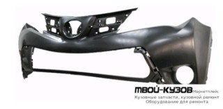 БАМПЕР ПЕРЕДНИЙ ВЕРХН БЕЗ ОТВ П/ОМЫВАТЕЛЬ , ПОД ДАТЧИКИ (ТАЙВАНЬ) для Toyota RAV4 (2013-)