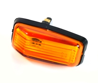 Повторитель поворота ВАЗ-2110 желтый (Рекардо) в сборе (в уп.)