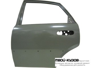 ДВЕРЬ ЗАДНИЙ ЛЕВАЯ СТОРОНА (СЕДАН) (КИТАЙ) для Ravon GENTRA (2015-), Chevrolet LACETTI (2004-) / DAEWOO NUBIRA (2004-)