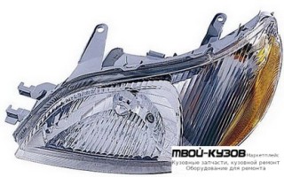 ФАРА ЛЕВАЯ СТОРОНА ЕВРОПА (DEPO) для Toyota ECHO (2000-)