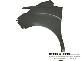 КРЫЛО ПЕРЕДНИЙ ЛЕВАЯ СТОРОНА БЕЗ ОТВ ПОД ПОВТОРИТЕЛЬ (КИТАЙ) для Hyundai STAREX (H1) (2008-)