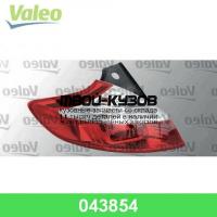 043854 - ФОНАРЬ ЛЕВЫЙ ЗАДНИЙ в крышку багажника (VALEO) Renault Megane 3 (2008-)