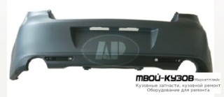 БАМПЕР ЗАДНИЙ ГРУНТ (ТАЙВАНЬ) для Mazda 6 (2008-2012)