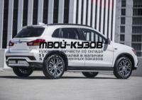 R.4013.006 - ЗАЩИТА ЗАДНЕГО БАМПЕРА d57 (RIVAL) Mitsubishi ASX (2017-)