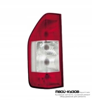 ФОНАРЬ ЗАДНИЙ ВНЕШНИЙ ЛЕВАЯ СТОРОНА КРАСНЫЙ-БЕЛ (КИТАЙ) для Mercedes SPRINTER (02.2000-)