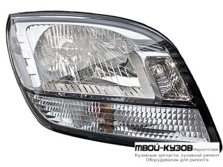 ФАРА ПРАВАЯ СТОРОНА +/- КОРРЕКТОР (КИТАЙ) для Chevrolet ORLANDO (2011-)