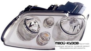 ФАРА ЛЕВАЯ СТОРОНА ПОД КОРРЕКТОР (DEPO) для Volkswagen CADDY (2004-2009), Volkswagen TOURAN (2003-2005) (2006-2010)