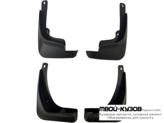 БРЫЗГОВИК ПЕРЕДНИЙ КРЫЛА ЛЕВАЯ + ПРАВАЯ (КОМПЛЕКТ) + ЗАДНИЙ (4 ШТ) (КИТАЙ) для Hyundai I30 (2007-2011)