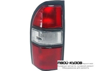 ФОНАРЬ ЗАДНИЙ ВНЕШНИЙ ЛЕВАЯ СТОРОНА (DEPO) КРАСНЫЙ-БЕЛ для Toyota LANDCRUISER PRADO 90 (04.1996 - 09.2002)