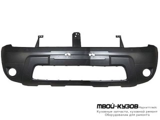БАМПЕР ПЕРЕДНИЙ С ОТВЕРСТИЯМИ ПОД ПРОТИВОТУМАННЫЕ ФАРЫ ЧЁРНЫЙ (АРГЕНТИНА) для Renault DUSTER (2010-)