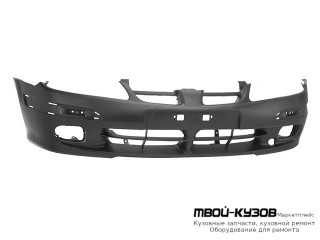 БАМПЕР ПЕРЕДНИЙ ЧЁРНЫЙ (ТАЙВАНЬ) для Nissan ALMERA N16 (06.2000-)