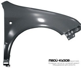 КРЫЛО ПЕРЕДНИЙ ПРАВАЯ СТОРОНА (ТАЙВАНЬ) для Skoda FABIA (01.2000 - 2006)