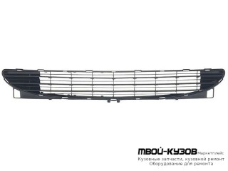 РЕШЕТКА БАМПЕРА ПЕРЕДНИЙ ЧЁРНЫЙ (ТАЙВАНЬ) для Peugeot 307 (08.2001-)