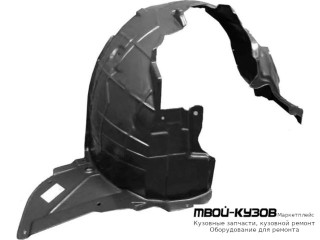 ПОДКРЫЛОК ПЕРЕДНИЙ КРЫЛА ПРАВАЯ СТОРОНА (КИТАЙ) для Nissan ALMERA G15 (2013-)