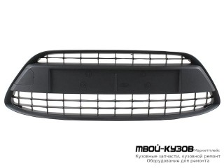 РЕШЕТКА БАМПЕРА ПЕРЕДНИЙ БЕЗ ХРОМ МОЛДИНГ (ТАЙВАНЬ) для Ford FIESTA (2008-)