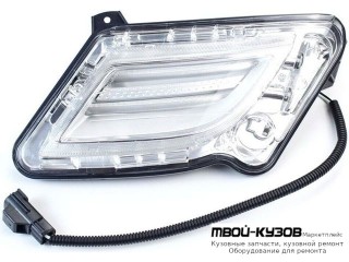 ФОНАРЬ ГАБАРИТНЫЙ ПРАВАЯ СТОРОНА В ПЕРЕД БАМПЕР ДИОД (DEPO) для Volvo S60 (2010-)