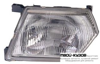 ФАРА ЛЕВАЯ СТОРОНА БЕЗ КОРРЕКТОР (DEPO) для Nissan PATROL GR (1998 - 09.2002) (10.2002 - 07.2004)