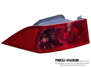 ФОНАРЬ ЗАДНИЙ ВНЕШНИЙ ПРАВАЯ СТОРОНА ЕВРОПА (СЕДАН) (DEPO) для Honda ACCORD CL / CM (02.2003-) ЕВРОПА