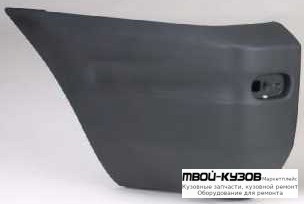 БОКОВИНА БАМПЕРА ЗАДНИЙ ЛЕВАЯ СТОРОНА БЕЗ ОТВ П/РАСШИРИТ (5 ДВ) ТЕМНО-СЕРЫЙ (ТАЙВАНЬ) для Toyota RAV4 (04.1994 - 08.1997) (09.1997 - 08.2000)