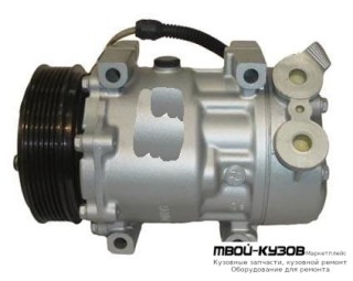 КОМПРЕССОР КОНДИЦИОНЕРА 1.6 , 1.8 (см.каталог) (AVA) для Citroen C5 (03.2001 - 09.2004) (10.2004-)
