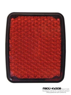 ФОНАРЬ-КАТАФОТ ЛЕВАЯ = ПРАВАЯ В ЗАДНИЙ БАМПЕР (КИТАЙ) для Peugeot BOXER (2006-) / CITROEN JUMPER (2006-) / FIAT DUCATO кроме Рос.сборки (2006-)