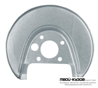 КОЖУХ ТОРМОЗНОГО ДИСКА ЗАДНИЙ ПРАВЫЙ для VW GOLF 97-03 -