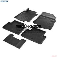 14105004 - КОВРИКИ В САЛОН 5 шт. (RIVAL) Nissan Qashqai j11 (2015-2020)