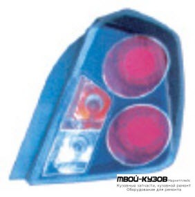 ФОНАРЬ ЗАДНИЙ ВНЕШНИЙ ПРАВАЯ СТОРОНА ТЮНИНГ ВНУТРИ ЧЁРНЫЙ (СЕДАН) (КИТАЙ) для Chevrolet LACETTI (2004-) / DAEWOO NUBIRA (2004-)