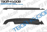 GOLF VI 08- СПОЙЛЕР ЗАДНЕГО БАМПЕРА