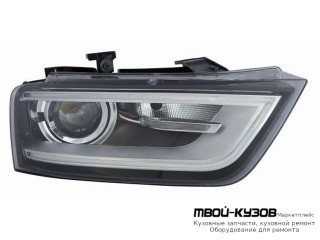 ФАРА ПРАВАЯ СТОРОНА ЛИНЗОВАННАЯ , С КОРРЕКТОР , (КСЕНОН) (DEPO) для Audi Q3 (2011-)