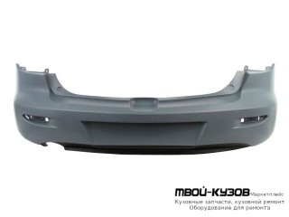 БАМПЕР ЗАДНИЙ (ХЭТЧБЭК) 1.6 ГРУНТ (ТАЙВАНЬ) для Mazda 3 (2004-)