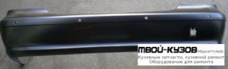 БАМПЕР ЗАДНИЙ БЕЗ МОЛДИНГ , С ОТВ ПОД ДАТЧИКИ (ТАЙВАНЬ) для Mercedes W211 (07.2002-)
