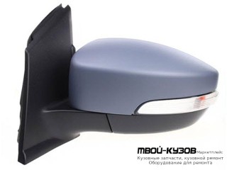 ЗЕРКАЛО ЛЕВАЯ СТОРОНА ЭЛЕКТР С ПОДОГРЕВОМ , УКАЗАТЕЛЬ ПОВОРОТА (ASPHERICAL) (ТАЙВАНЬ) для Ford KUGA (2013-)