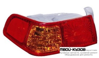 ФОНАРЬ ЗАДНИЙ ВНЕШНИЙ ЛЕВАЯ СТОРОНА (USA) (DEPO) КРАСНЫЙ-ЖЕЛТ для Toyota CAMRY V20 (07.1996 - 09.2001)