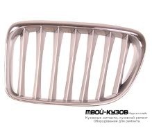 РЕШЕТКА РАДИАТОРА ЛЕВАЯ СТОРОНА ХРОМ-СЕРЫЙ (ТАЙВАНЬ) для BMW E84 X1 (2009-)