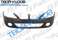 LOGAN 09-БАМПЕР ПЕРЕДНИЙ С ОТВ. ПОД ПРОТИВОТУМАНКИ