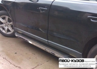 ПОРОГ-ПОДНОЖКА ЛЕВАЯ + ПРАВАЯ (КОМПЛЕКТ) для Toyota HIGHLANDER (2010-2013)