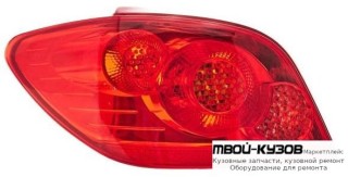 ФОНАРЬ ЗАДНИЙ ВНЕШНИЙ ЛЕВАЯ СТОРОНА (DEPO) для Peugeot 307 (2005-)