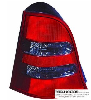 ФОНАРЬ ЗАДНИЙ ВНЕШНИЙ ПРАВАЯ СТОРОНА ТОНИР (DEPO) КРАСНЫЙ-XРОМ для Mercedes W168 A-CLASS (09.1997-)