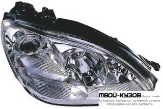 ФАРА ПРАВАЯ СТОРОНА ПОД КОРРЕКТОР (DEPO) для Mercedes W220 (10.1998-)