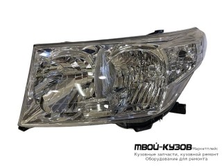 ФАРА ЛЕВАЯ СТОРОНА (КИТАЙ) для Toyota LANDCRUISER 200 (2008-2011)