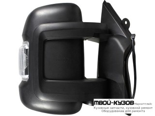 ЗЕРКАЛО ПРАВАЯ СТОРОНА ЭЛЕКТР С ПОДОГРЕВОМ УКАЗАТЕЛЬ ПОВОРОТА (КИТАЙ) для Peugeot BOXER (2006-) / CITROEN JUMPER (2006-) / FIAT DUCATO кроме Рос.сборки (2006-)