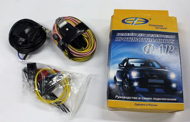 Проводка дополнительных п/тум.фар в сборе ВАЗ-2121