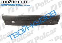 TRANS.T4 0990-0896 БАМПЕР ПЕРЕДНИЙ ЧЕРНЫЙ