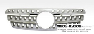 РЕШЕТКА РАДИАТОРА ТЮНИНГ ХРОМ-СЕРЫЙ для Mercedes W163 (ML) (09.1998-)