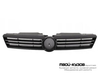 РЕШЕТКА РАДИАТОРА ЧЁРНЫЙ С ХРОМ МОЛДИНГ (СЕДАН) (КИТАЙ) для Volkswagen POLO (09.2010 - 2020)