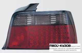 ФОНАРЬ ЗАДНИЙ ВНЕШНИЙ ЛЕВАЯ + ПРАВАЯ (КОМПЛЕКТ) ТЮНИНГ (СЕДАН) С ДИОД (SONAR) ТОНИР для BMW E36 (12.1990 - 01.2000)