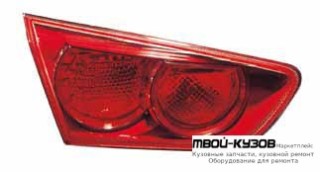 ФОНАРЬ ЗАДНИЙ ВНУТРЕН ЛЕВАЯ СТОРОНА (СЕДАН) С КРАСНЫЙ ФОНАР (DEPO) для Mitsubishi LANCER (03.2007-)