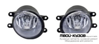 ФАРА ПРОТИВОТУМАННАЯ ЛЕВАЯ + ПРАВАЯ (КОМПЛЕКТ) для Toyota COROLLA E150 (2006-) СЕДАН, Toyota RAV4 (2006-), Toyota YARIS (08.2005-), Toyota AURIS (2007-), Toyota AVENSIS (2003-2007), Toyota CAMRY V40 (01.2006-), Toyota CAMRY V50 (2011-)